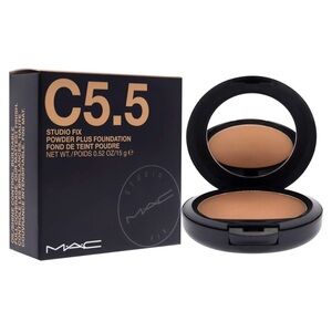 MAC  C5.5 STUDIO FIX POWDER PLUS FOUNDATION-mid tone peach with peachy undertone